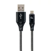 Gembird USB kabl USB 2.0 Micro-USB B USB A Crno, Belo