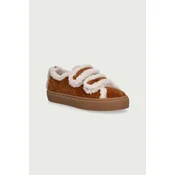 Inuikii SHEARLING LOW VELCRO superge otroške semišaste