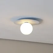 TK Lighting Stropna svetilka Pixie, svetlo modra, steklo, O 25 cm, krogla, G9 - Dnevna soba/jedilnica - Sodobni - svetlo modra, opal - Kovina