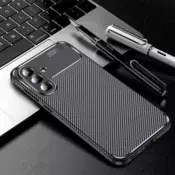 Maska Carbon Defender za Samsung S25 Plus/ S936B crna.