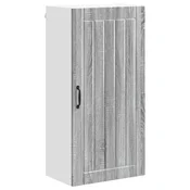 Vidaxl Omarica na steni LUCCA Siva Sonoma 50 x 31 x 100 cm