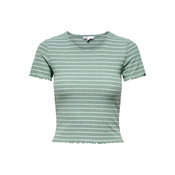 ONLY Majica ONLEMMA pastelno zelena/bela