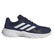 Moška obutev za tenis adidas  Courtjam Control 3 Clay Tennis Shoes Dark Blue  EUR 46