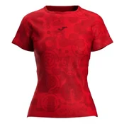 Ženska majica Joma Challenge Short Sleeve T-Shirt Red M