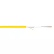 DIGITUS univerzalni optični kabel s SC priključkom 12 vlaken SM 9/125, B2ca LSOH, 1500N, rumen