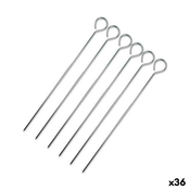Set Štapica za Roštilj Wooow Metal 6 Dijelovi 20 cm (36 Jedinice)