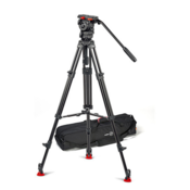 Sachtler SA-0373A sustav stativa s FSB 4 Fluid glavom, aluminijskim nogama i srednjim raspršivacem