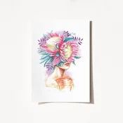 Wallity Poster Cvetna dama-2098, 21x29,7 cm
