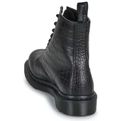 Dr. Martens gležnarski čevlji ženski usnjeni 1460 Croco