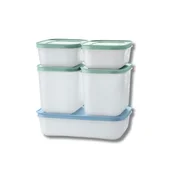 Tupperware Set posuda za zamrzivac, 2x450ml + 2x1.1L + 1L