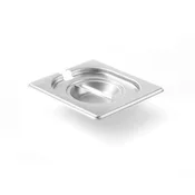 shumee Jeklen pokrov za GN Kitchen Line z izrezom za zajemalko GN 1/6 - Hendi 806968
