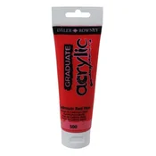 Daler Rowney Akrilna barva Graduate 120 ml, cad RDEČa hue