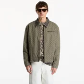 Jakna Daily Paper Fur Collar Monogram Workwear Jacket Army Green S