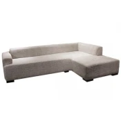 Sharp Fit elasticna presvlaka za modernu ugaonu garnituru bež desna ( ART004854 )