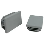 Notranji pokrovček za strešni profilni stebriček 60x40 3-4mm 20 kosov SIVA
