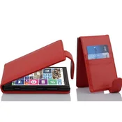 Cadorabo Cadorabo Ohišje, združljivo z Nokia Lumia 929 / 930 v rdeče sladkorno jabolko - Zaščitni ovitek v obliki flipa iz teksturiranega umetnega usnja, (20563781)