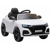 shumee Bel avtomobil Audi RS Q8 na akumulator