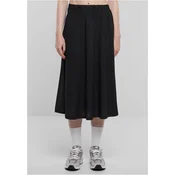 Womens viscose skirt - black