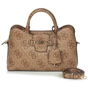 Guess JANIE LOGO GIRLFRIEND SATCHEL Kostanjeva