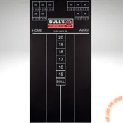 točkovalna tabla za pikado BULLS/Masterscoreboard - črna tabla za kredo