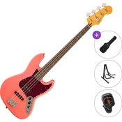 Fender Squier Classic Vibe 60s Jazz Bass LRL Standard SET Tahitian Coral Električna bas kitara