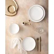 Madame Coco Set tanjira za rucavanje Ravello, 24 dela, Beli