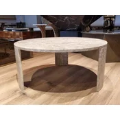 Casa Padrino Luxury Marble Coffee Table Gray A 85 cm