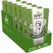 Bettys Landhausküche Mačja hrana v vrečki Adult - piščanec in teletina z oljem borage - 6 x 250 g
