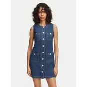 Liu Jo Vsakodnevna obleka UA6334 D0275 Modra Regular Fit