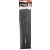 Vezice za kable 3,6x300mm črne 100kos 66451