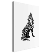artgeist Slika Na Platnu Wolf Trail
