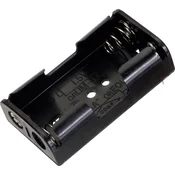 TRU COMPONENTS Nosilec baterij 2x Mignon (AA) Kontaktni drogovi TRU COMPONENTS BH-321-1P Držalo za baterije 2x Mignon (AA) kontaktni pol TRU COMPONENTS BH-321-1P, (20635921)