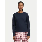 Tommy Hilfiger Bluza UW0UW06593 Mornarsko modra Relaxed Fit
