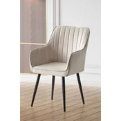 Hanah Home Set stolica Nova, 46x89x44 cm, 2 komada, Krem
