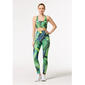 Bittersweet Paris Womans Tropical High Waist Leggings CPW-HL-PR BSP184