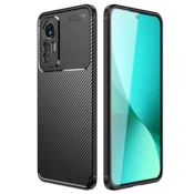 Silikonski ovitek za Xiaomi Redmi 14c - mat carbon črn