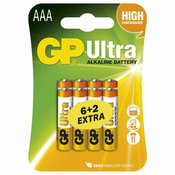 GP baterija Ultra LR03, 8 komada