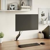 vidaXL Enotna nosilec za monitor za do 27 zaslon plinska vzmet 10 kg