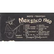 NOTE I TEKSTOVI - MEKSIKO 1960.