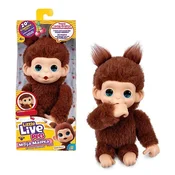slomart COBI Interaktivna plišasta mucka Little Live Pets - Mini opica Chikki Cherry
