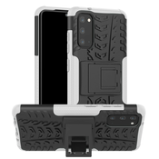 Hibriden TPU gel ovitek/etui/ovitek Tough za Samsung Galaxy S20 - bel