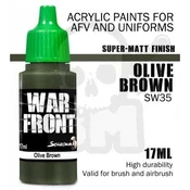 Scale75 SW-35 Scale Color War Front Olive Brown