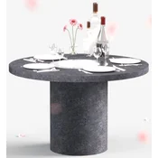 Casa Padrino luxury dining table with bioethanol fireplace A� 120 x H. 75 cm - Different Colors - Dining room table - Garden table - Dining room furniture - Garden furniture - Luxury furniture