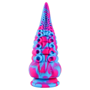 Paloqueth Monster Tentacle Octopus Dildo with Suction Cup 21.8cm Pink-Blue