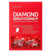 Some By Mi Diamond Brightening Calming Glow Luminous Ampoule Mask - posvetlitvena maska v ampulah 1 kos/25 ml