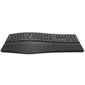 Tastatura TRUST KEYRA ERGO MULTI WRLS KEYBOARD US