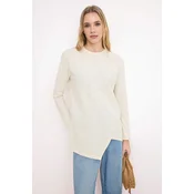 Trendyol Modest Ženska bluza Tctss26Uk00003, Bež