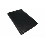 Leather shielded case for biometric passport and 5 RFID cards