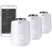 Eurotronic Eurotronic 700224 Comet WiFi brezžični radiatorski termosat\, komplet elektronsko 3-delni komplet, (20440082)