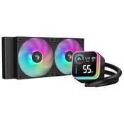 DeepCool LQ240 Procesor Set za vodeno hladenje 12 cm Crno 1 kom